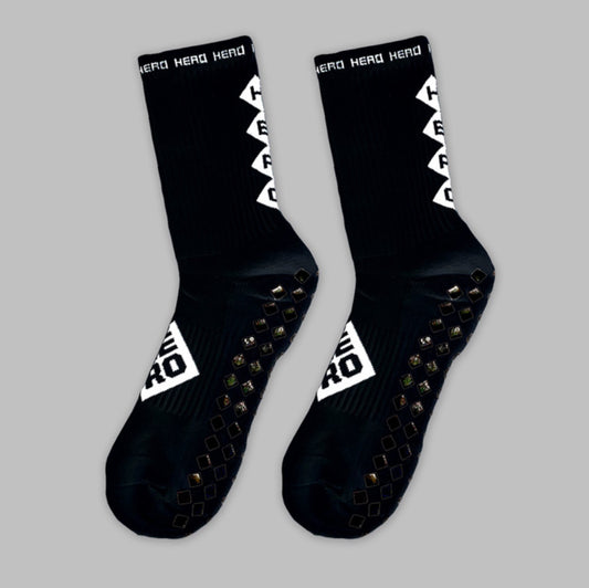 Black Grip Socks